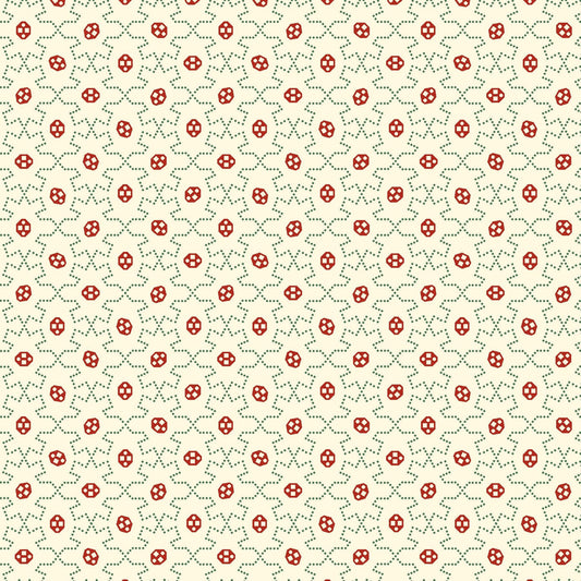 2666-40 Greetings at Christmastide Geometric