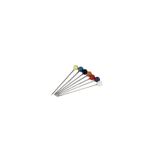 PLASTIC HEAD PINS 34mm x MPC100