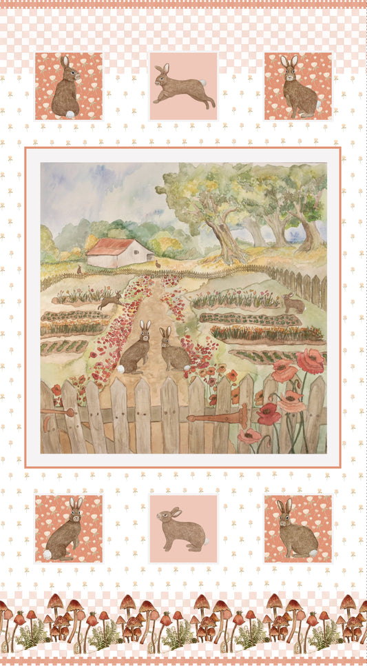 2672P-26 Strawberry Lane Strawberry Patch Panel