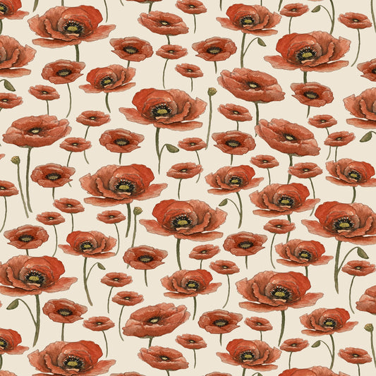 2674-84 Strawberry Lane Poppies