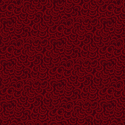 2687-88 Every Heart Beats True Scalloped Crescents Monotone
