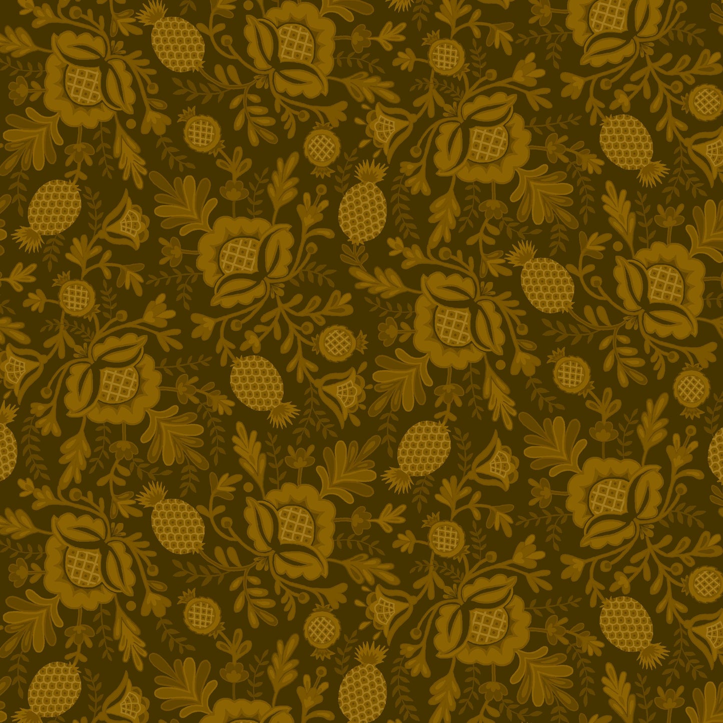 2690-33 Every Heart Beats True Pineapple Grove