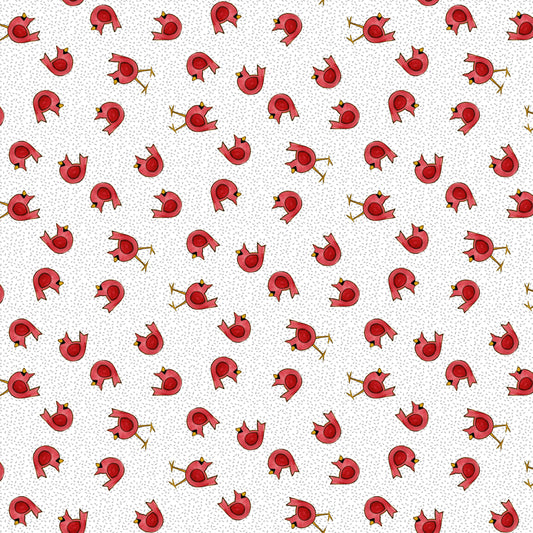 2706-98 Snow Folks Cardinals