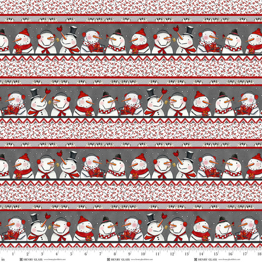 2708-98 Snow Folks Snowman Stripe