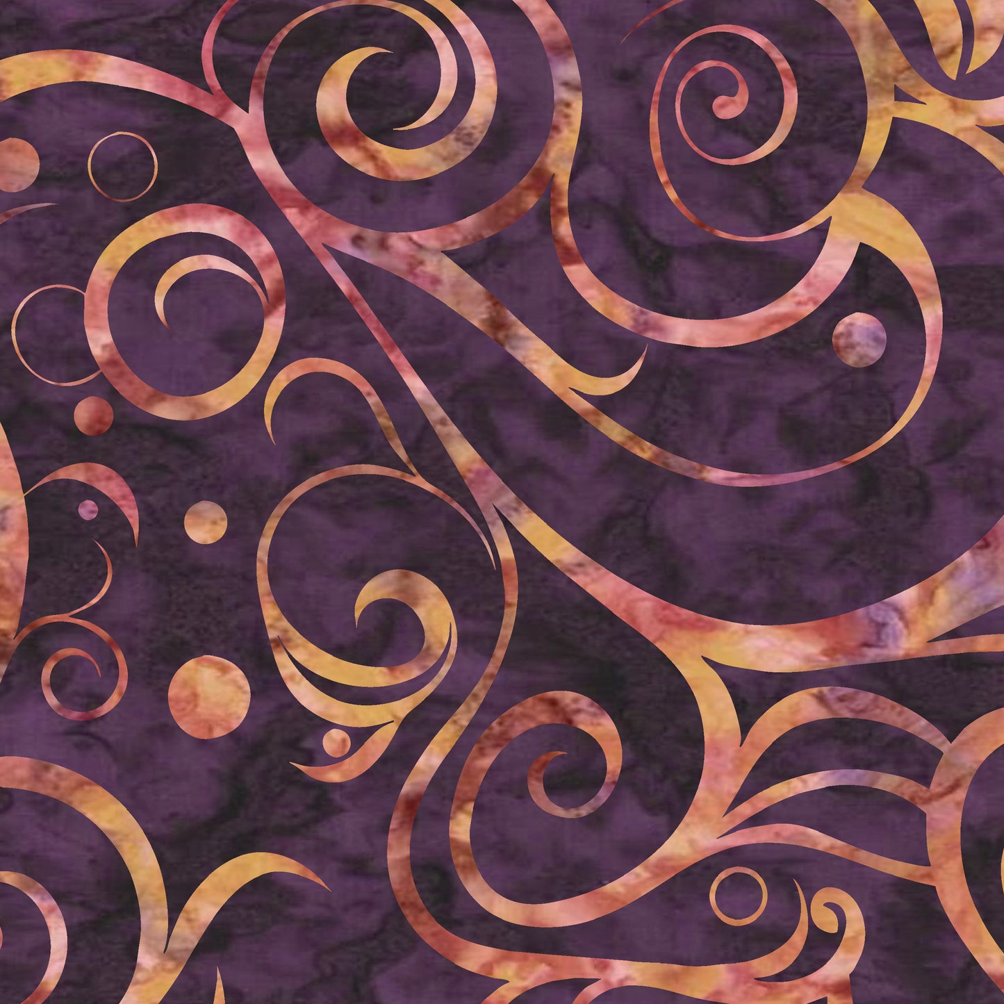 2709-55 Easy Breezy 118 Inch Swirl & Dot