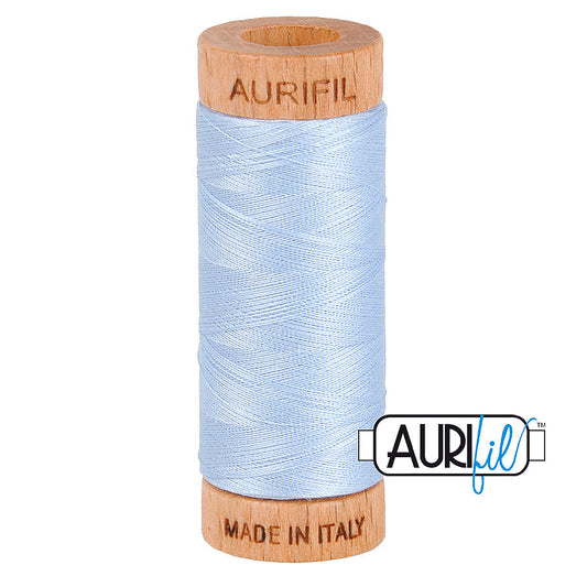 2710 LIGHT ROBINS EGG 80 WT MAKO COTTON SMALL SPOOL | 280 MT.