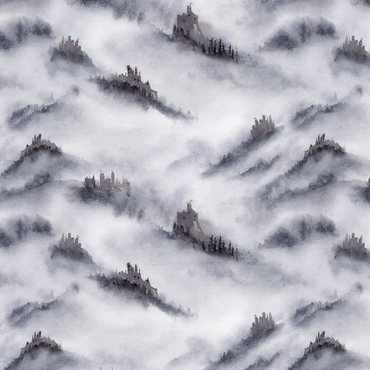 2714-94 Land Called Honah Lee Misty Castle Landscape