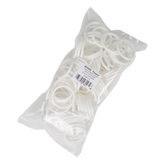 RINGS WHITE PLAST 40x50 x100