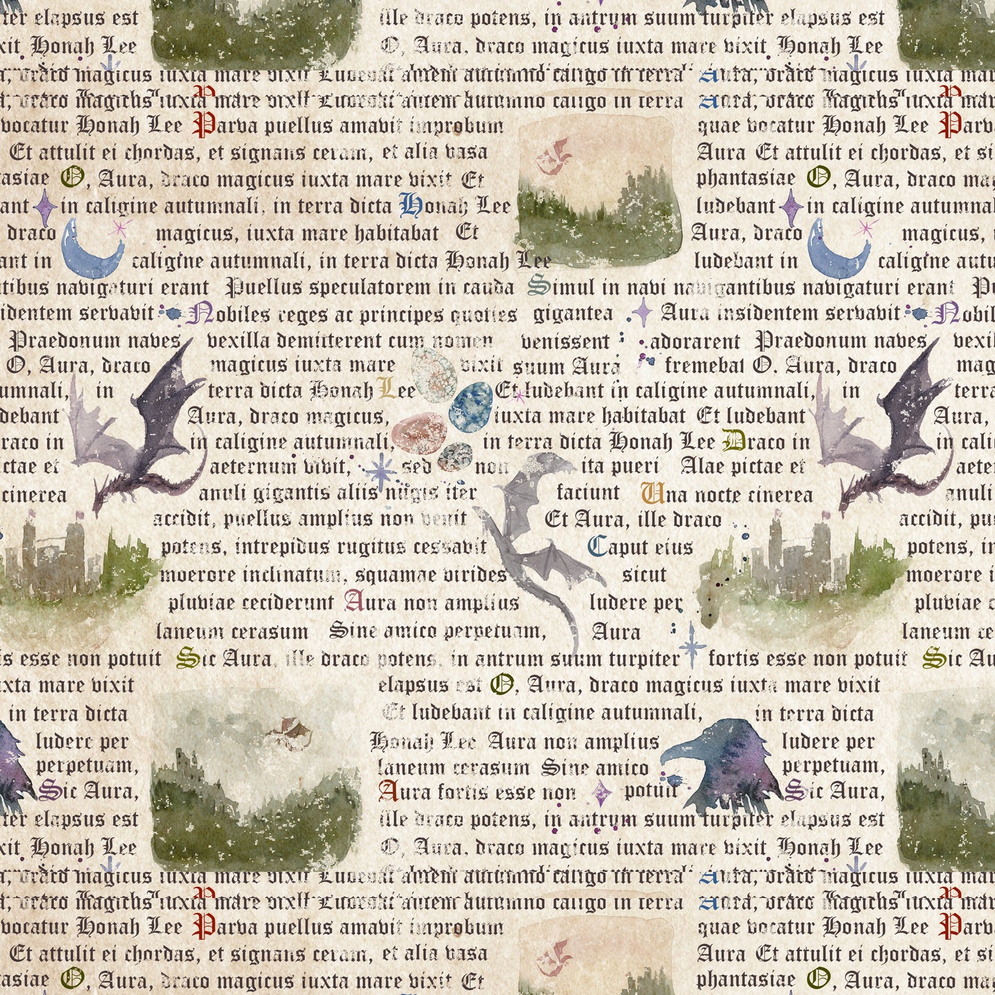 2718-14 Land Called Honah Lee Medieval Text