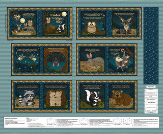 2723BP-77 Little Readers 8 Under the Night Sky Book Panel
