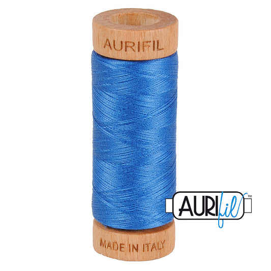 2730 DELFT BLUE 80 WT MAKO COTTON SMALL SPOOL | 280 MT.