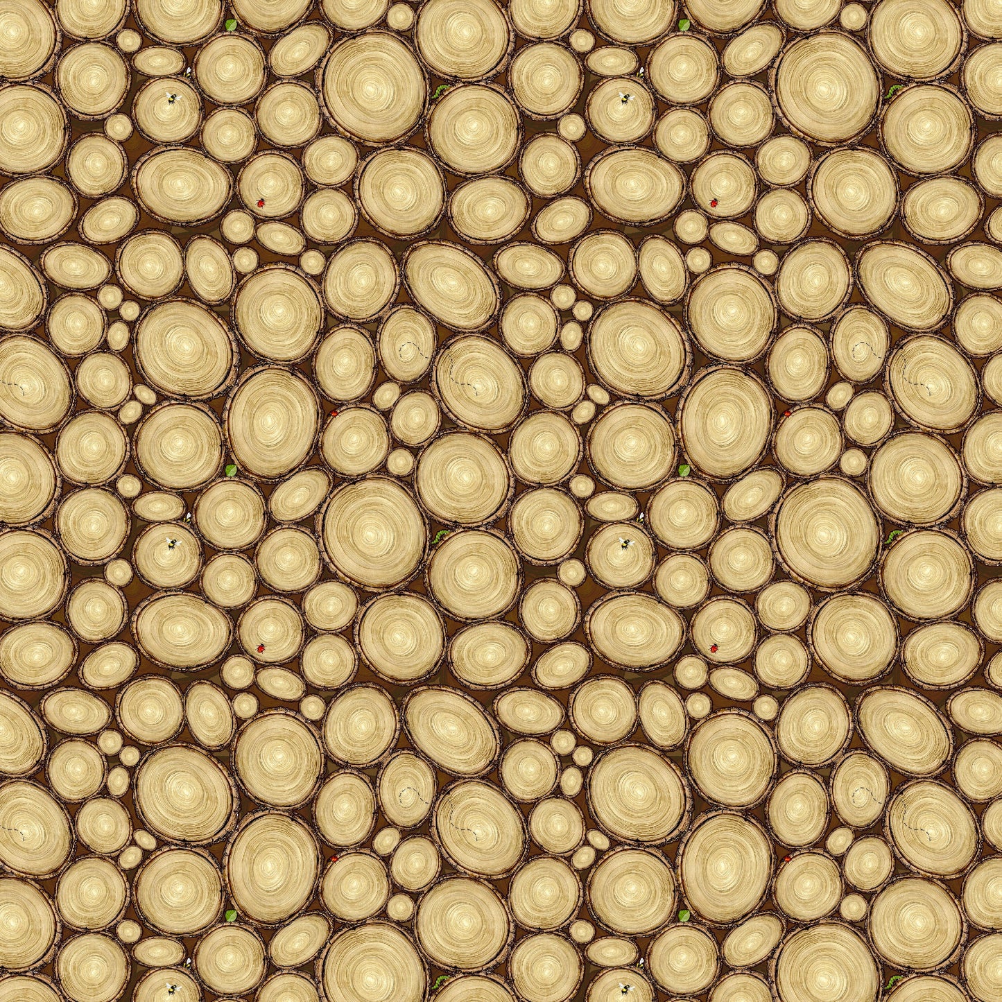 2732-33 Happy Campers Tree Rings