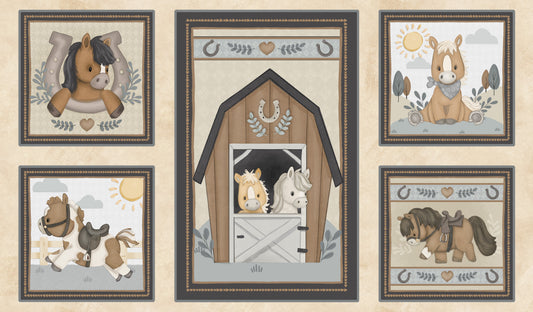 2743B-49 Tiny Trots Block Panel