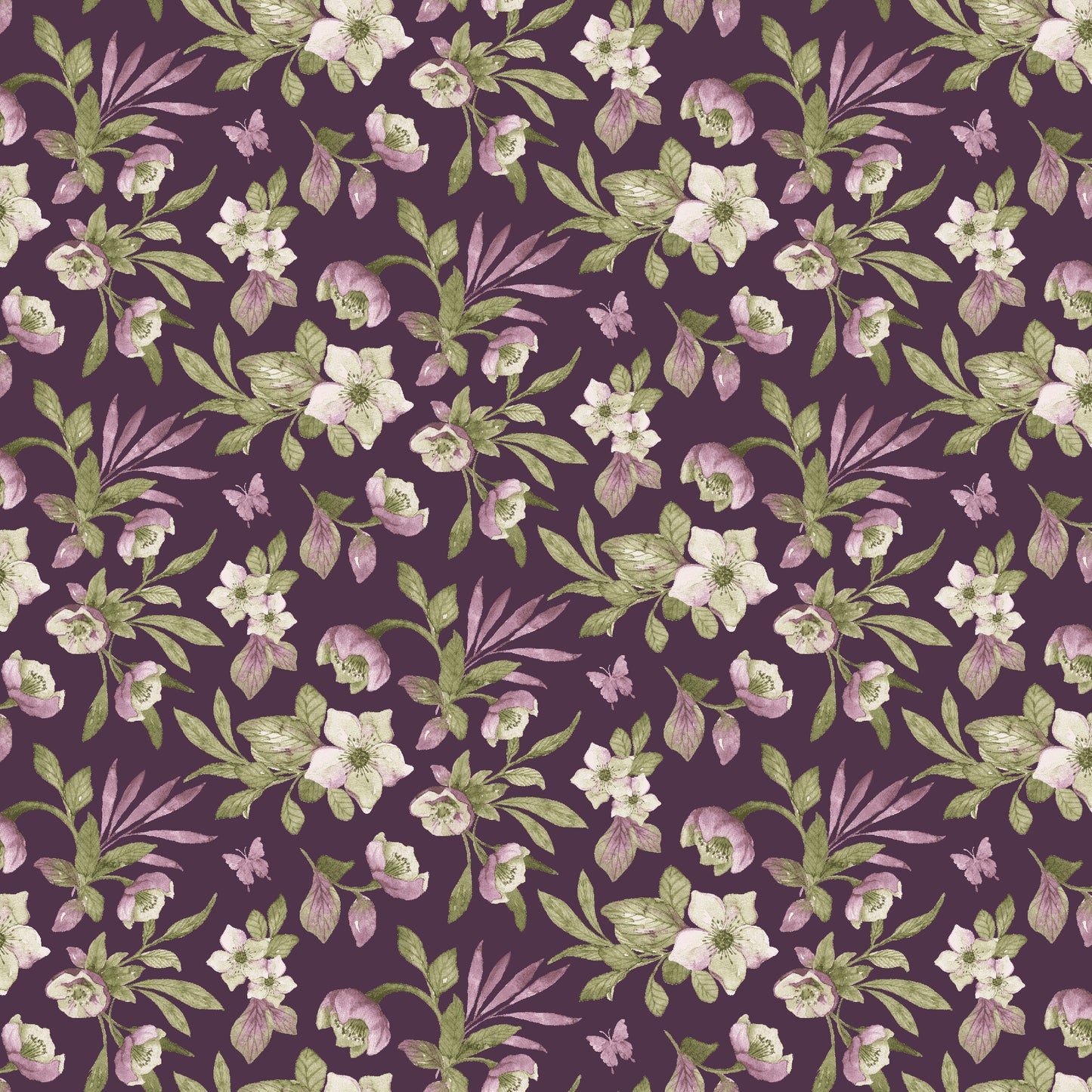 2779-55 Blooming Beauty Hellebore Floral