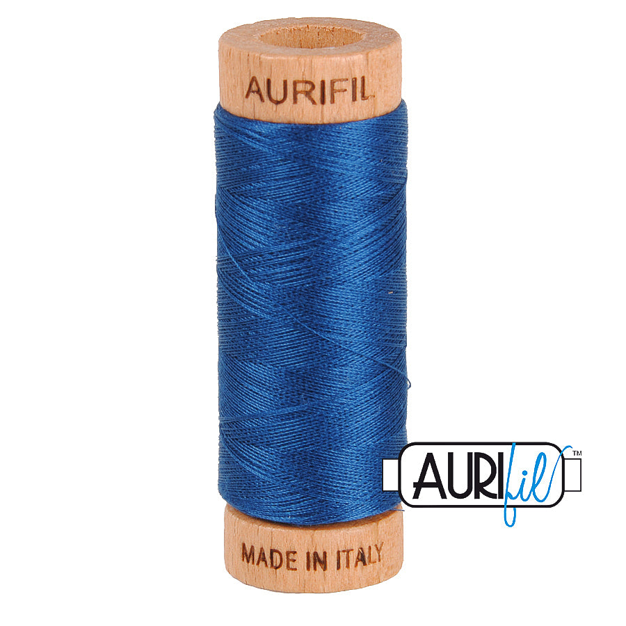 2783 MEDIUM DELFT BLUE 80 WT MAKO COTTON SMALL SPOOL | 280 MT.