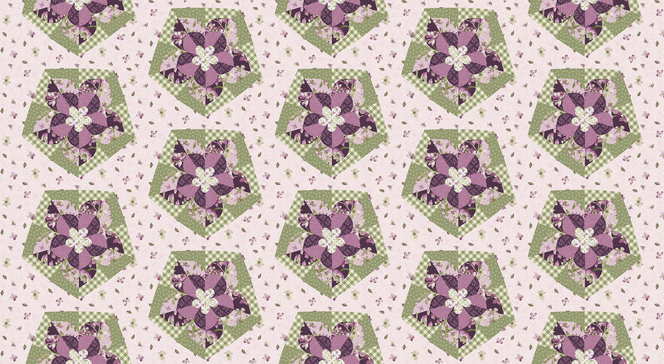2786-56 Blooming Beauty Flower Quilt