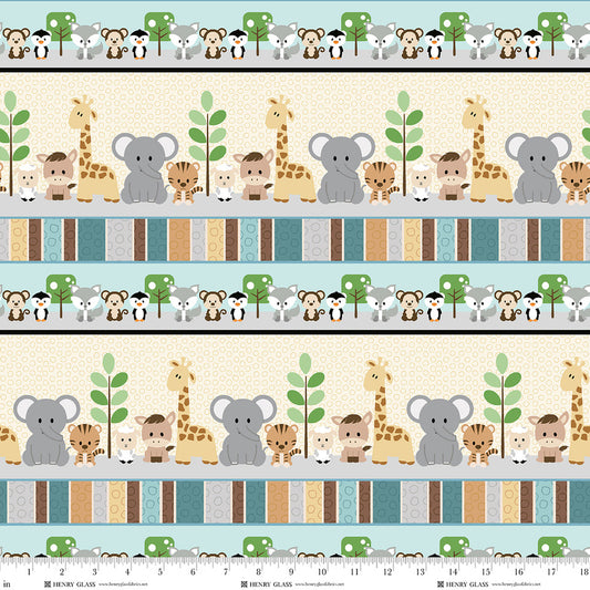 2828-37 Snuggle Squad Border Stripe