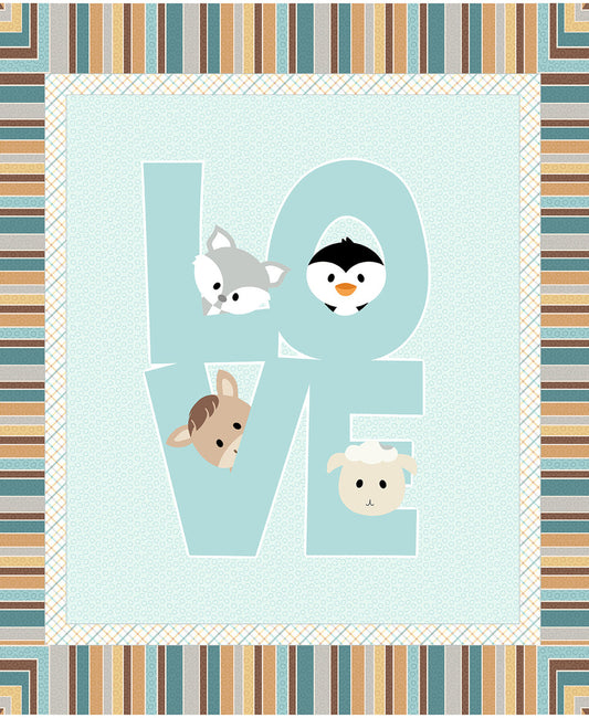 2829P-73 Snuggle Squad Love Panel