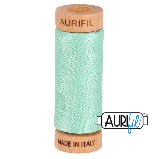 2835 MEDIUM MINT 80 WT MAKO COTTON SMALL SPOOL | 280 MT.