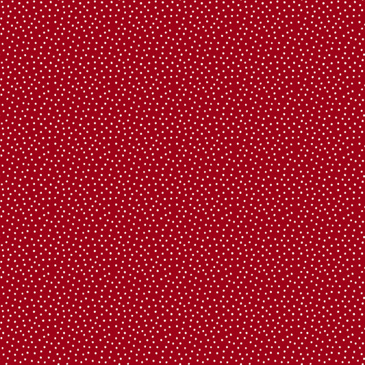 2842-88 Redwork Rhymes Small Random Spaced Dots