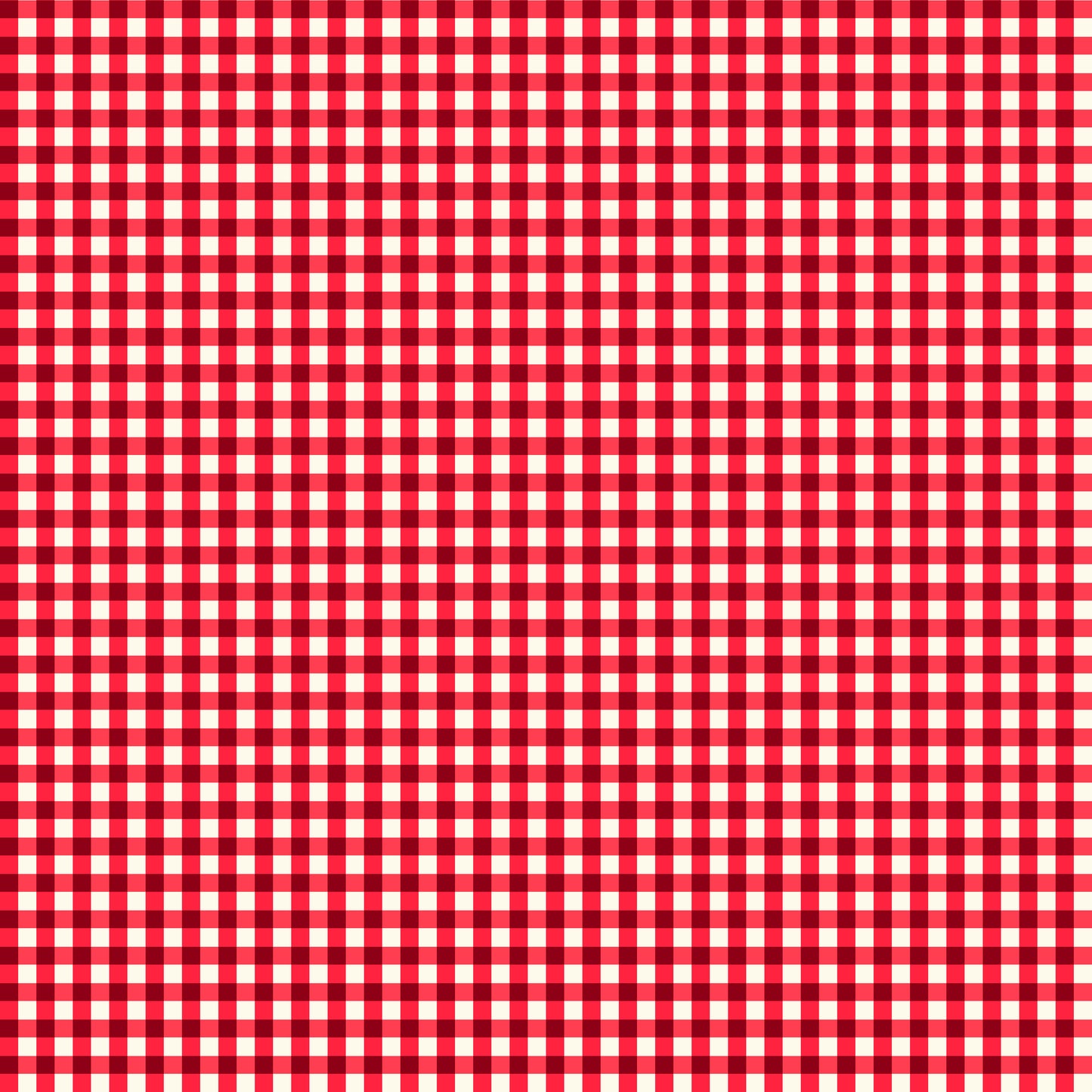 2843-88 Redwork Rhymes Gingham Check