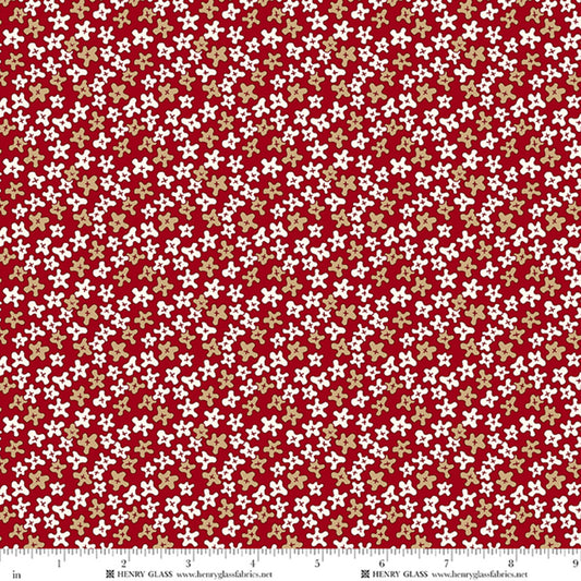 2845-88 Redwork Rhymes Small Flowers