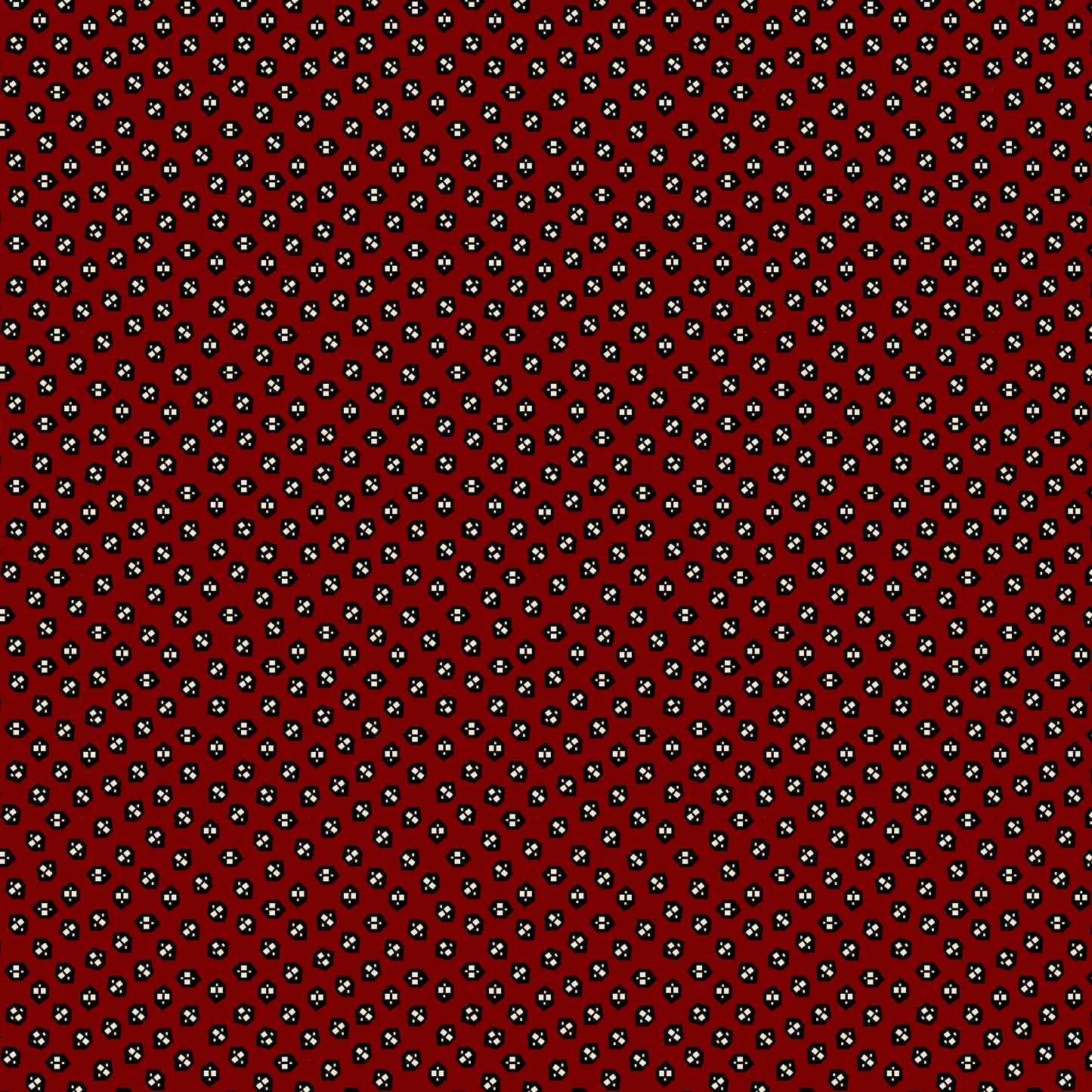 2855-88 Sewing the Good Life Tossed Geometric