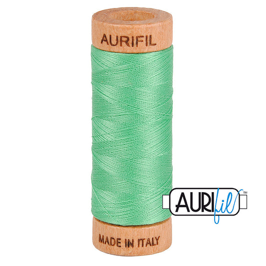 2860 LIGHT EMERALD 80 WT MAKO COTTON SMALL SPOOL | 280 MT.