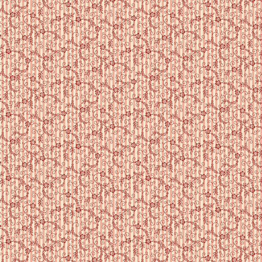2861-28 Sewing the Good Life Delicate Vine on Stripe