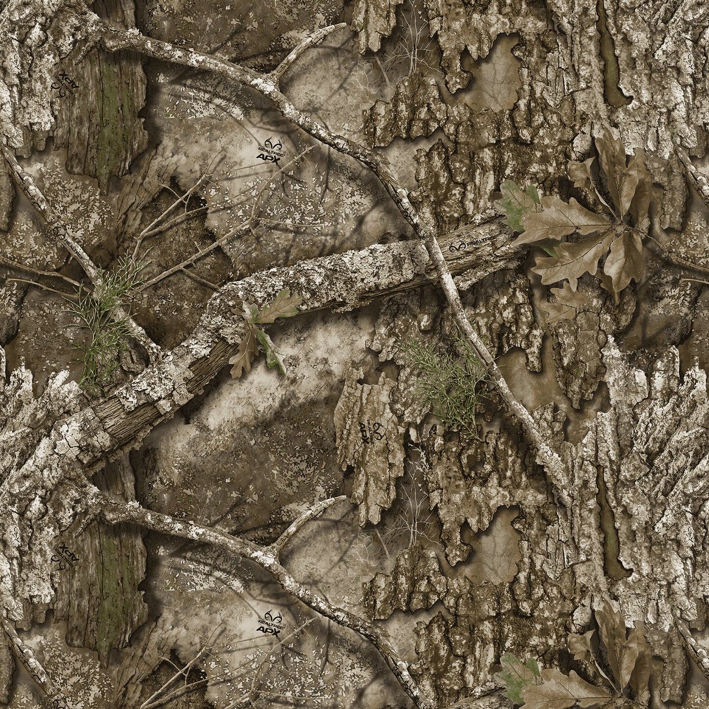 2885-43 Realtree Tree Bark And Branches