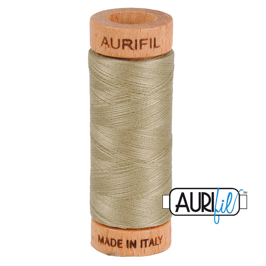 2900 LIGHT KAKHY GREEN 80 WT MAKO COTTON SMALL SPOOL | 280 MT.