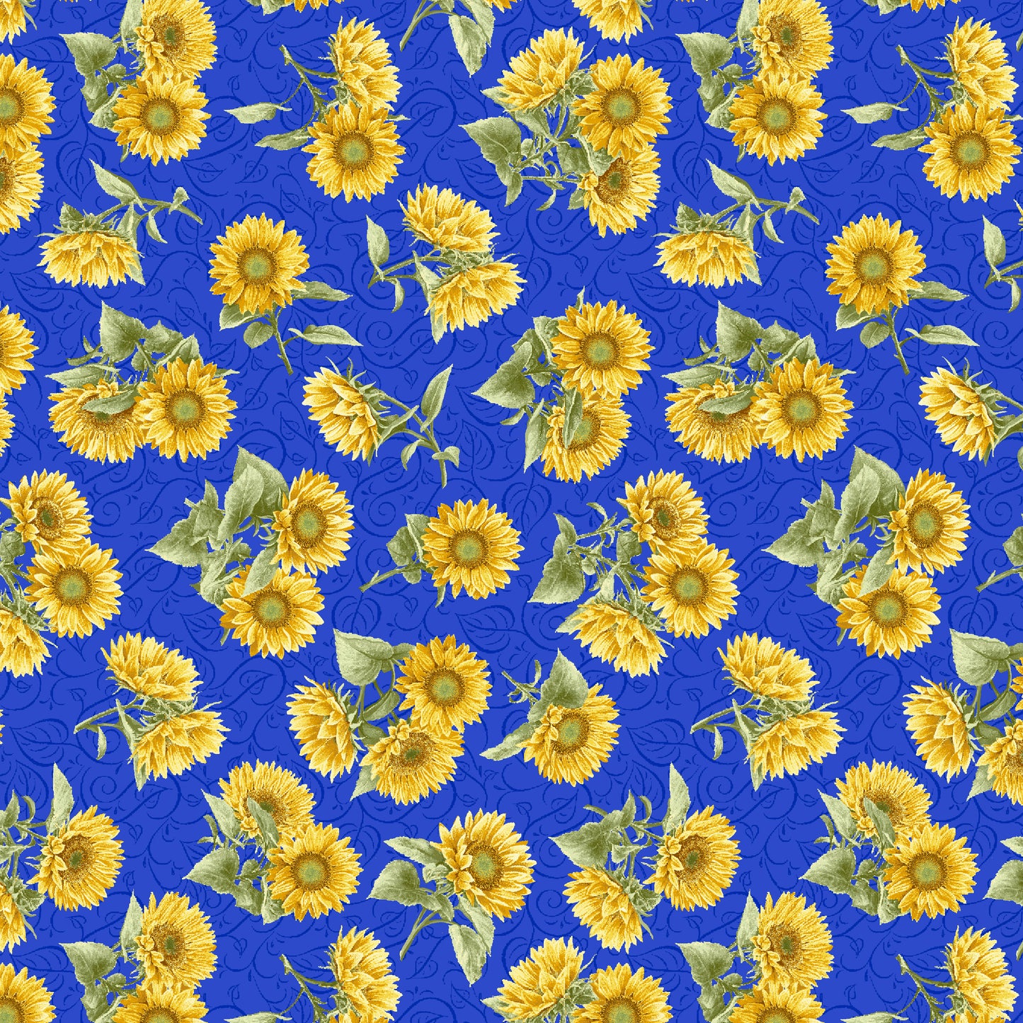 2934-74 Sun Kissed Tossed Sunflowers