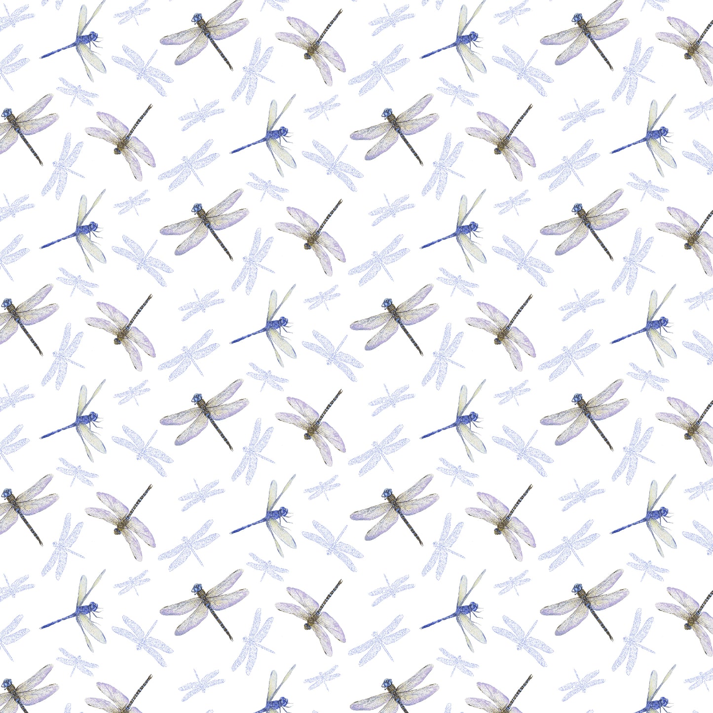 2940-70 Sun Kissed Tossed Dragonflies