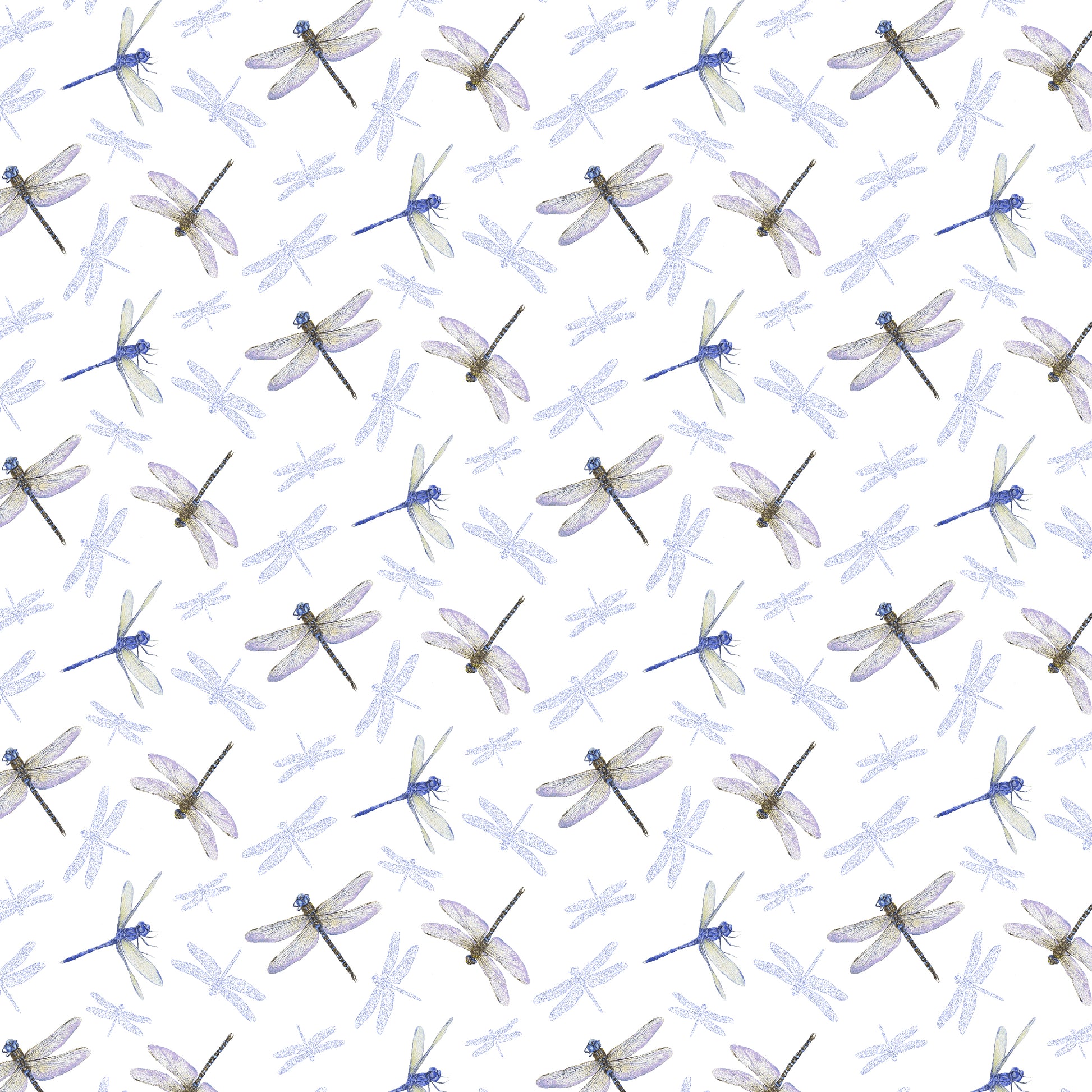 2940-70 Sun Kissed Tossed Dragonflies
