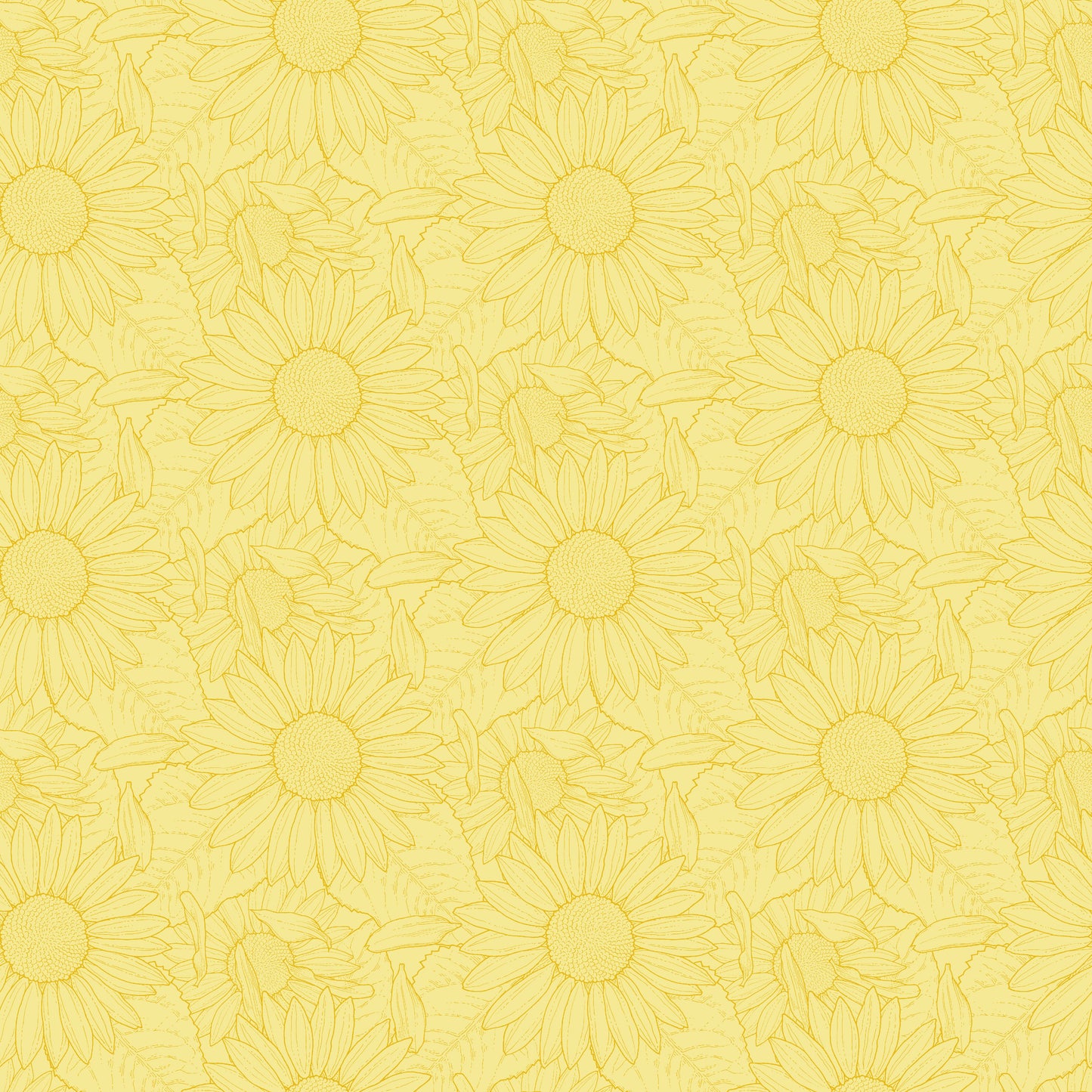 2941-44 Sun Kissed Sunflower Outline