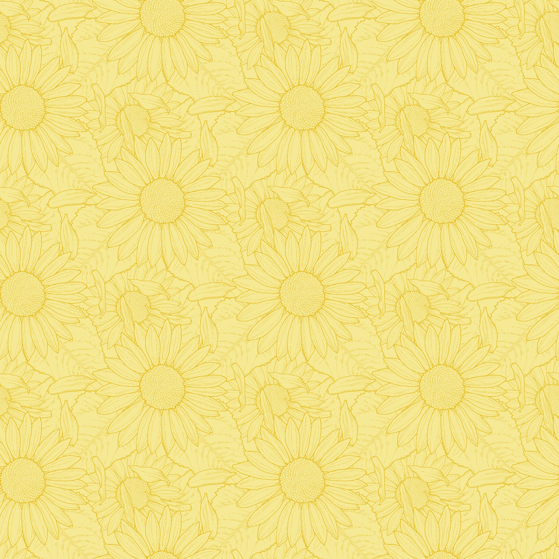 2941-44 Sun Kissed Sunflower Outline