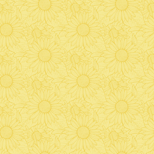 2941-44 Sun Kissed Sunflower Outline