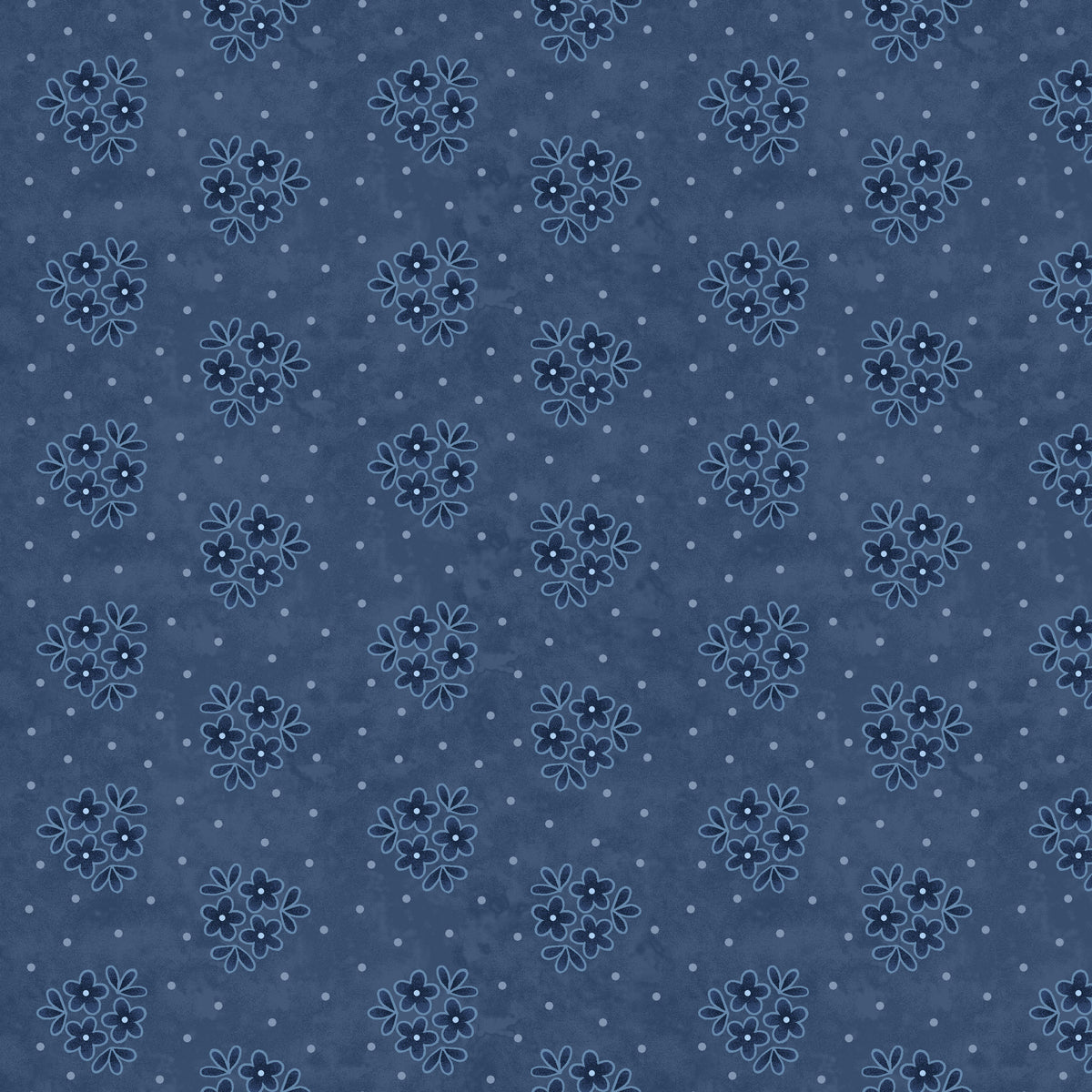 3101-77 Blueberry Baskets Forget Me Knots