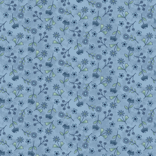 3102-75 Blueberry Baskets Tossed Wildflowers