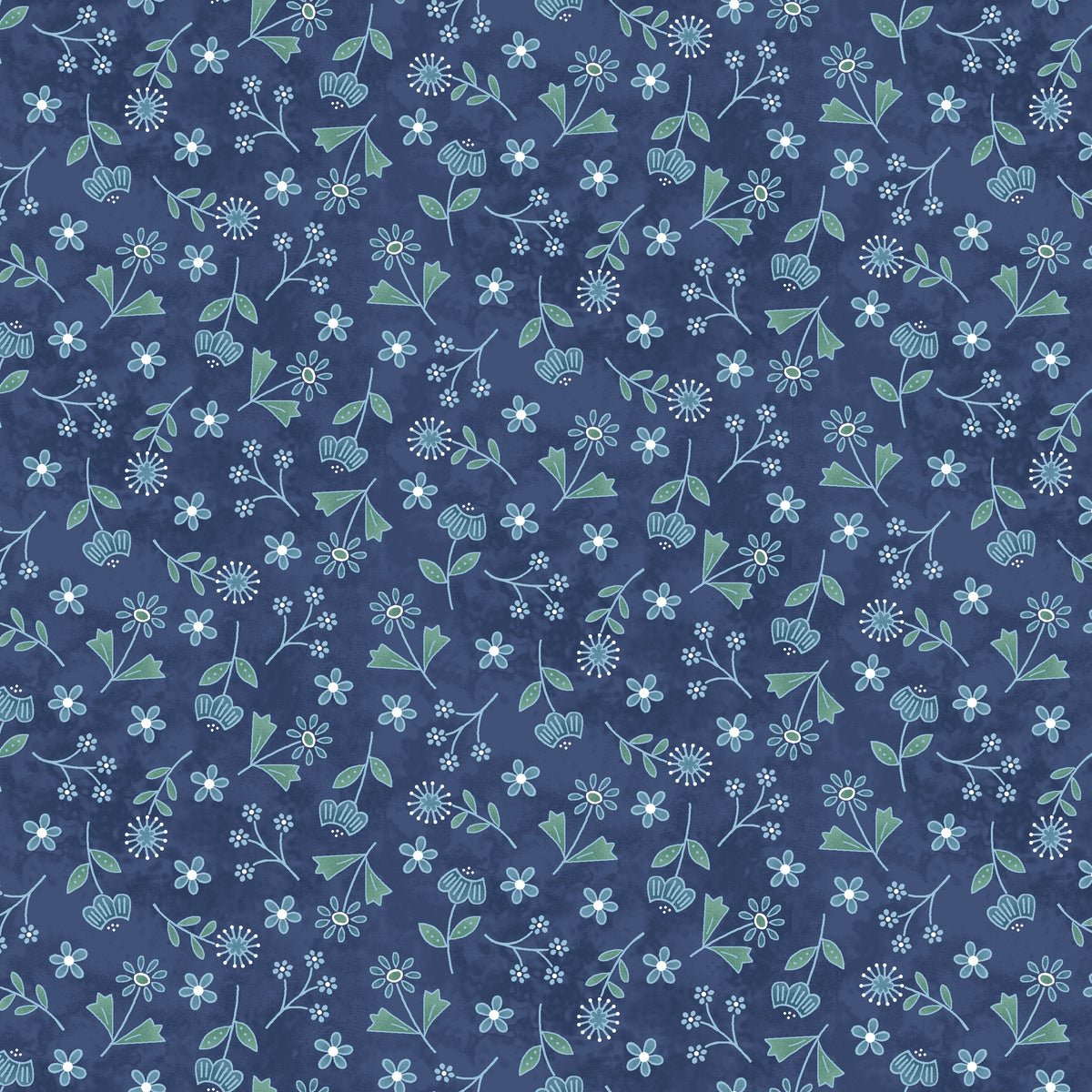 3102-77 Blueberry Baskets Tossed Wildflowers