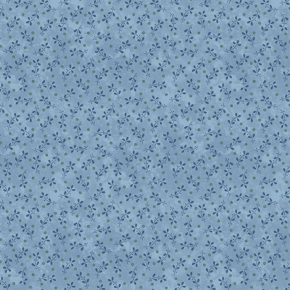 3104-75 Blueberry Baskets Tossed Sprigs