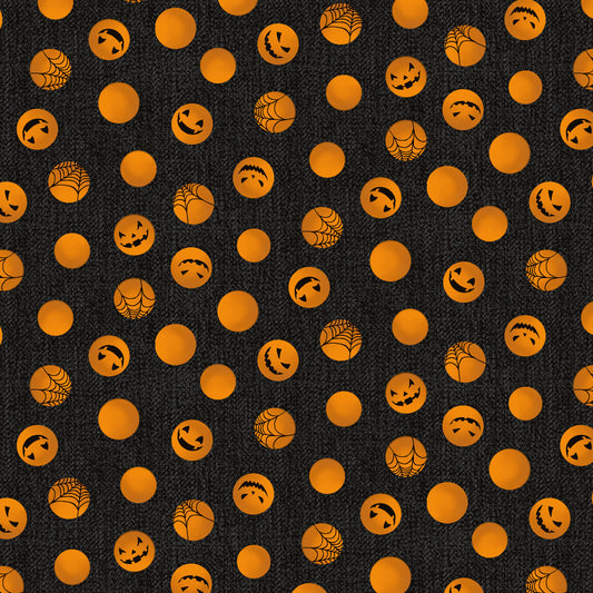 3233-99 Haunted Hallow Jack O Dots