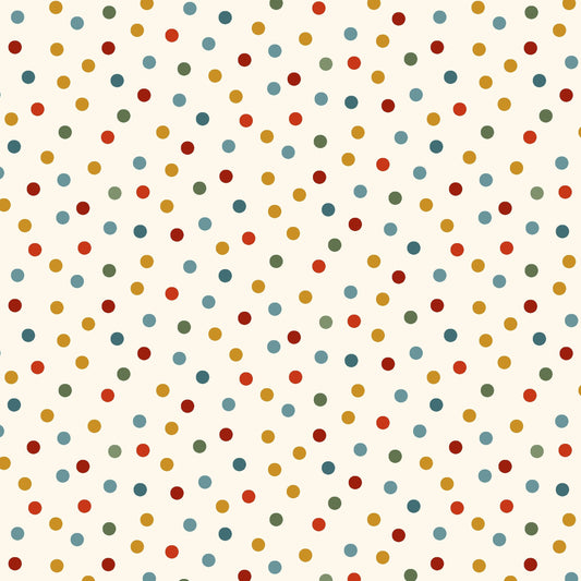 3604-11 Nordic Holiday Village Dots