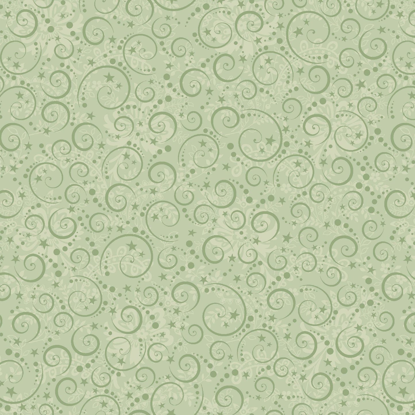 3609-16 Nordic Holiday Village Mini Swirls