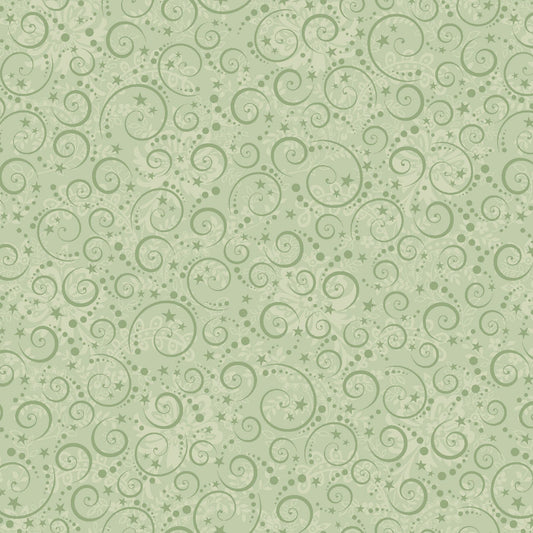 3609-16 Nordic Holiday Village Mini Swirls