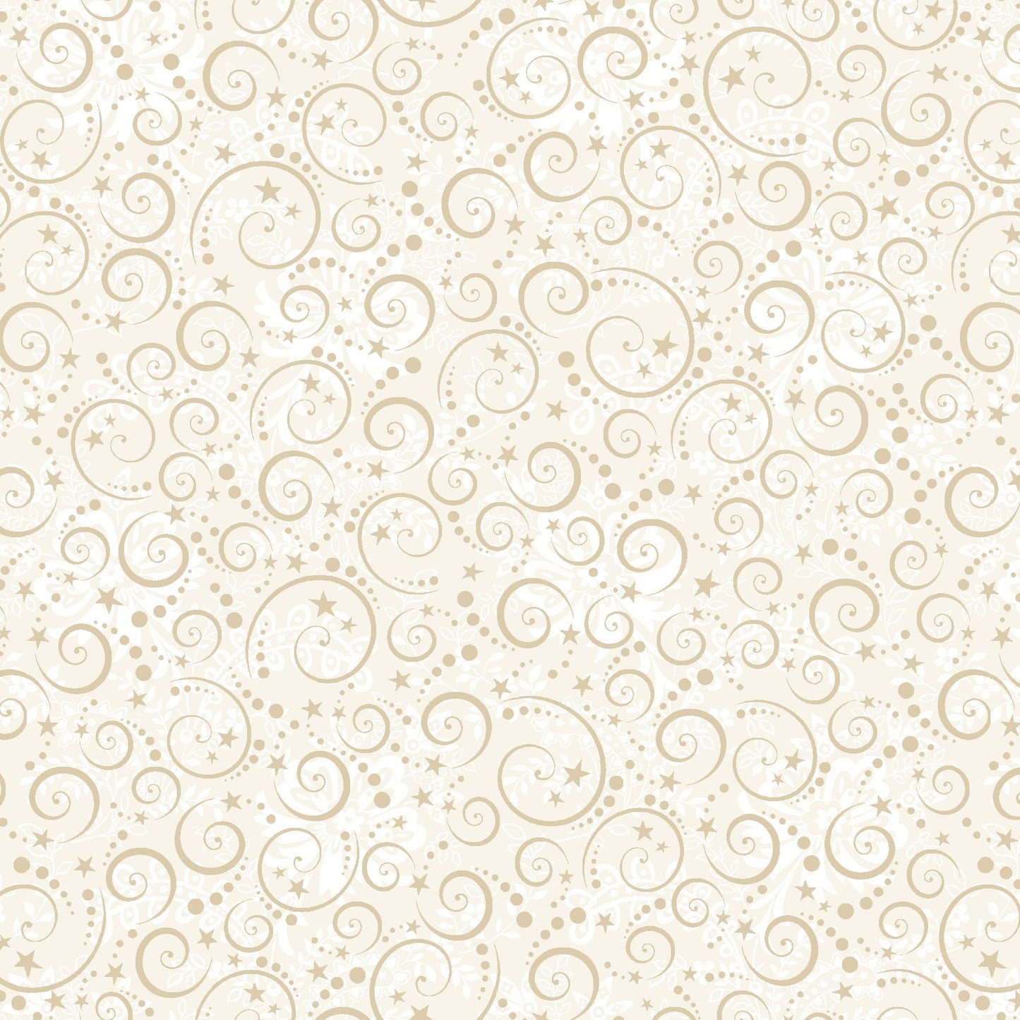 3609-44 Nordic Holiday Village Mini Swirls