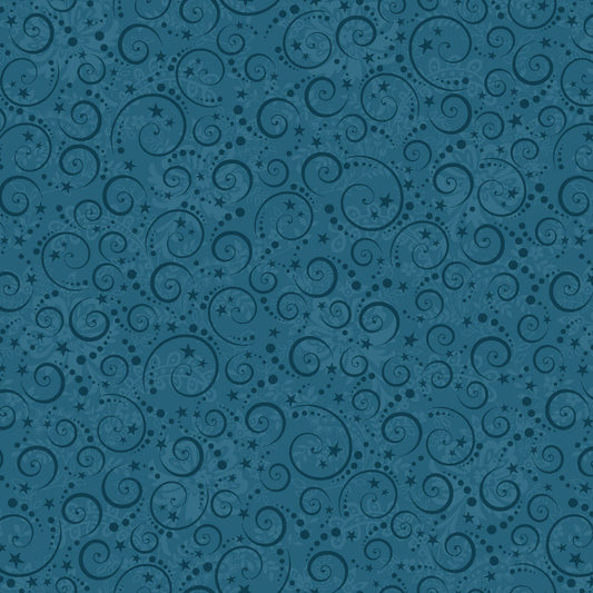 3609-77 Nordic Holiday Village Mini Swirls