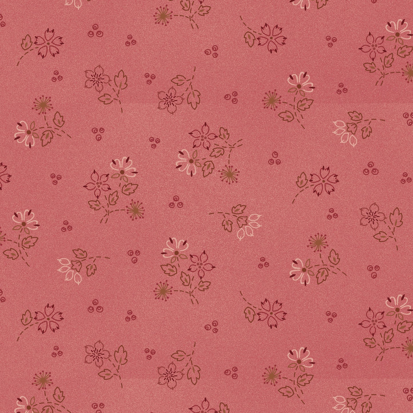 3612-22 HEARTH & HOME STITCHED FLORAL