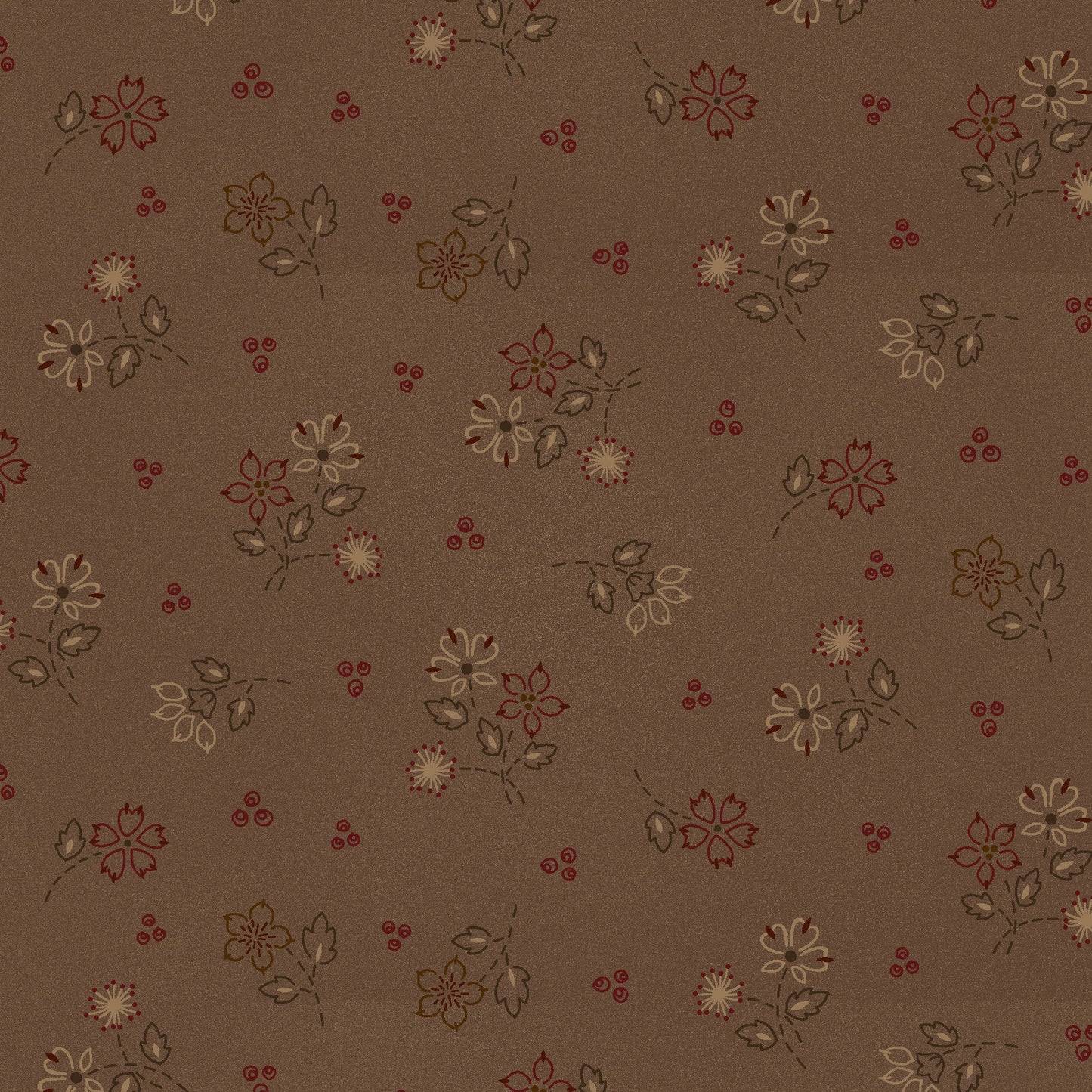 3612-38 HEARTH & HOME STITCHED FLORAL