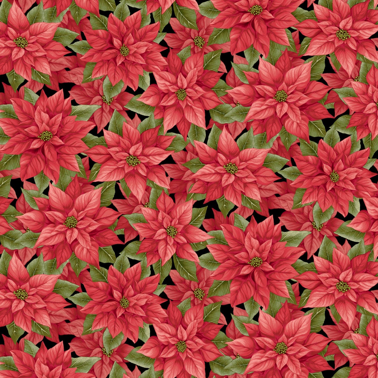 3619-98 Sweet Christmas Memories Poinsettia